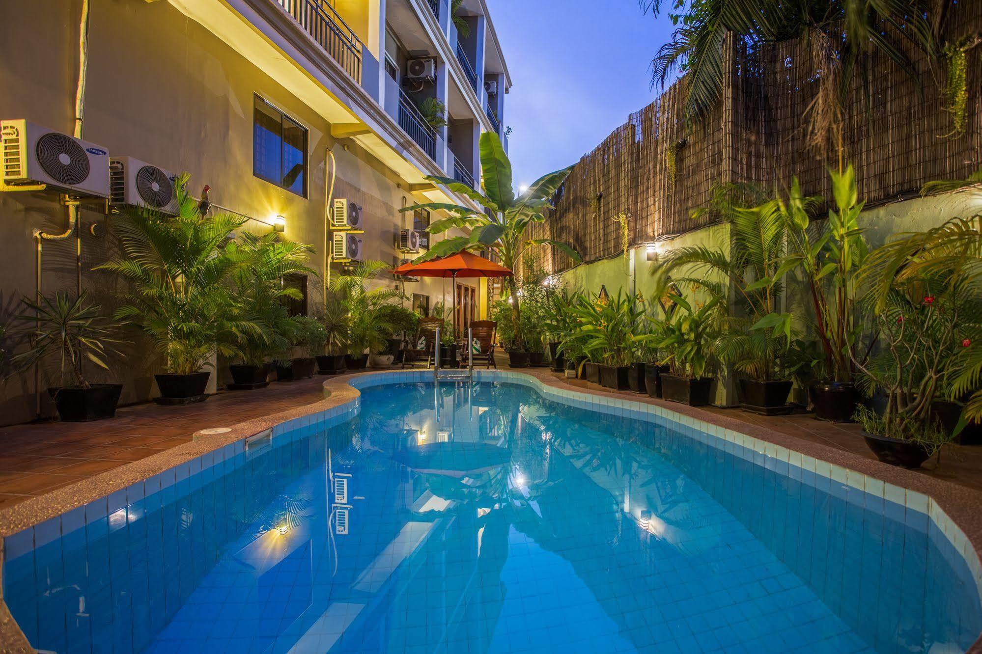 La Villa Du Bonheur Ciudad de Siem Riep Exterior foto